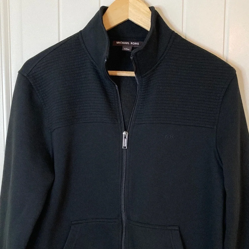 Michael Kors Womens Full Zip Sweatshirt Size‎ Small Casual Athleisure Jacket